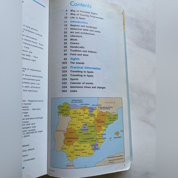 Michelin Spain Travel Guide Book - Picture 2 of 6